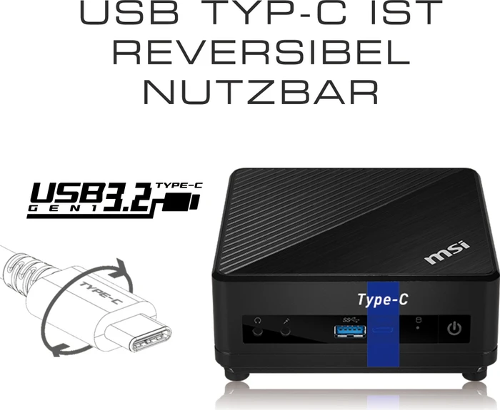 MSI Cubi 5 10M-242BEU, weiß