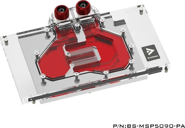 Barrow NVIDIA RTX 5090 LRC 2.0 Full Coverage GPU Water Block, MSI Suprim 5090, BS-MSP5090-PA, weiß