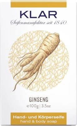 Klar Seifen Ginsengseife, 100g
