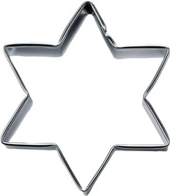 Städter Ausstecher Stern 6-zackig 6cm
