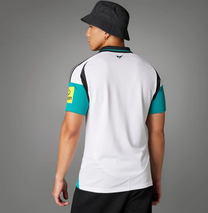 adidas Newcastle United FC 2024/2025 Ausweichtrikot white/eqt green/black (Herren)