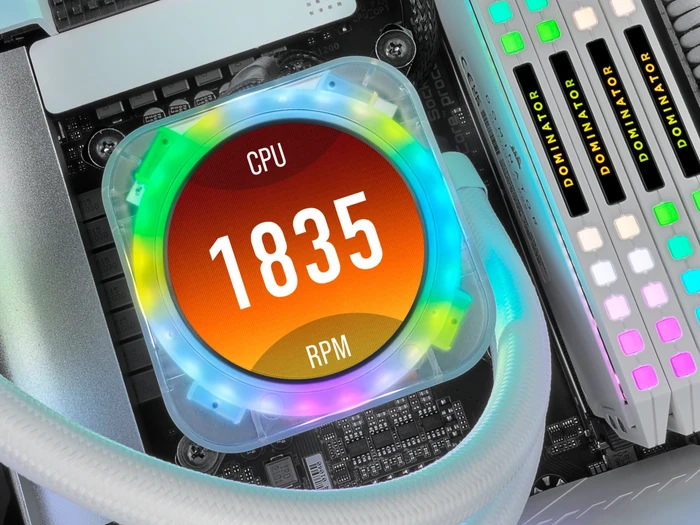 Corsair iCUE Elite LCD CPU-Kühler LCD-Display Upgrade-Kit, Ice