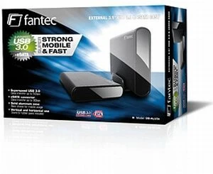 Fantec DB-ALU3e schwarz, USB-B 3.0/eSATA