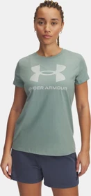 Under Armour Graphic Sportstyle classic Crew Funktionsshirt kurzarm silica green/hydro green (Damen)