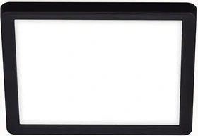 Briloner Slim LED Deckenleuchte 12W 19cm schwarz
