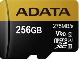 ADATA Premier ONE R275/W155 256GB Kit, UHS-II U3, Class 10