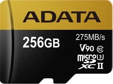 ADATA Premier ONE R275/W155 256GB Kit, UHS-II U3, Class 10