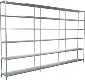 Schulte Lagertechnik PowerMAX Schwerlastregal 260x230x35cm verzinkt
