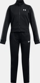 Under Armour Icon Crop Trainingsanzug schwarz/weiß (Junior)
