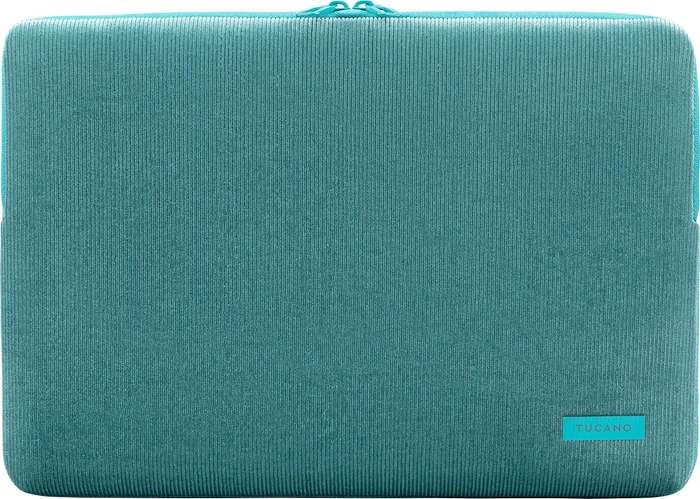 Tucano Velluto Sleeve für MacBook 16" petrol
