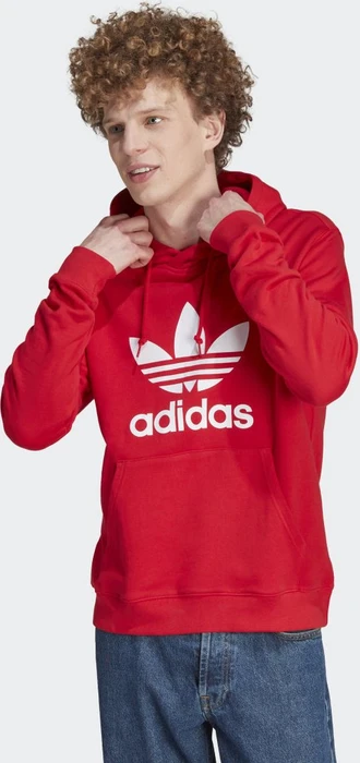 adidas Adicolor Classics Trefoil Hoodie better scarlet (Herren)