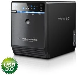 Fantec QB-35US3R, schwarz, USB-B 3.0/eSATA