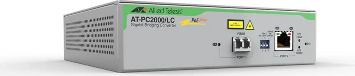 Allied Telesis PC2000/LC, RJ-45, LC-Duplex, PoE+
