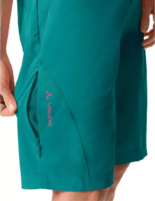 Vaude Ledro Shorts Fahrradhose kurz wave (Damen)