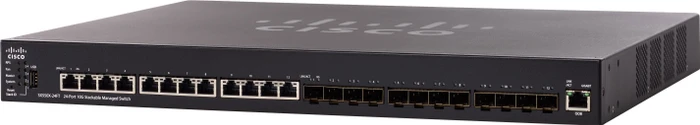Cisco SX550X Rackmount 10G Managed Switch, 12x RJ-45, 12x SFP+