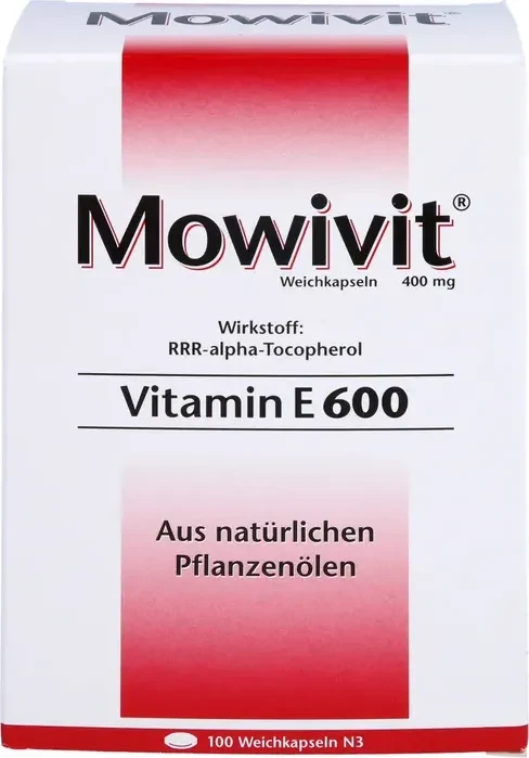 Mowivit Vitamin E 600 Weichkapseln, 100 Stück