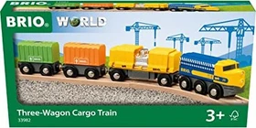 BRIO Güterzug mit drei Waggons