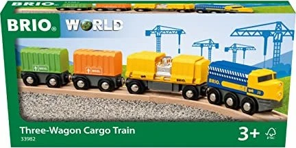 BRIO Güterzug mit drei Waggons
