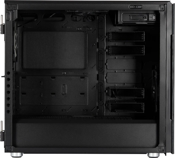 Corsair Carbide Series 678C, schwarz, Glasfenster, schallgedämmt