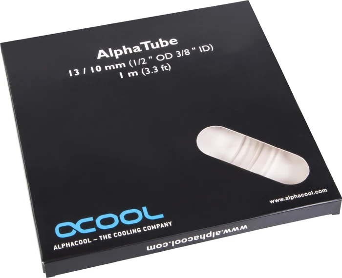 Alphacool AlphaTube HF Ultra Clear, 13/10mm, 1m, klar, retail