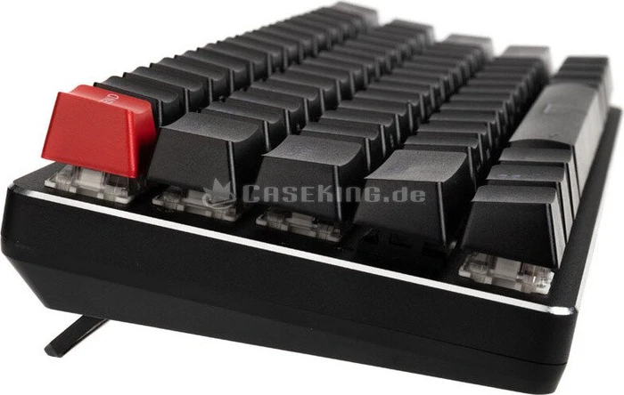 Glorious GMMK Compact, ABS, schwarz/silber, Gateron BROWN, USB, US
