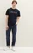 Tom Tailor Ultra Light Josh Slim Jeans Jeans used dark stone blue denim (Herren) Vorschaubild