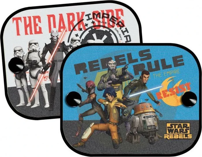 Kaufmann Star Wars Clone Wars Sonnenschutz, 2 Stück (CW-SAA-011)