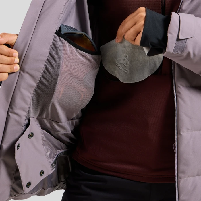 Odlo Cocoon S-Thermic Skijacke gray ridge (Damen)