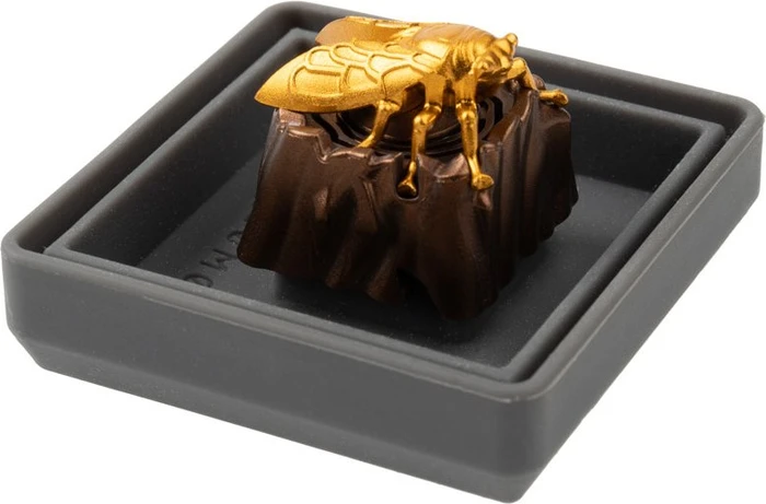 Zomoplus Fantastic Beasts Series Keycap Zikade, Aluminium, braun/gold, 1 Taste