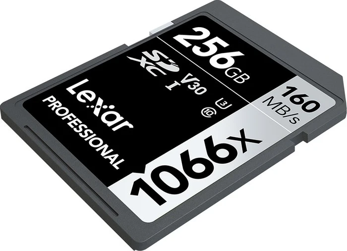 Lexar Professional 1066x Silver Series R160/W120 256GB, UHS-I U3, Class 10