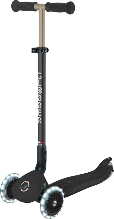 Globber Go Up Deluxe Lights Kickboard schwarz