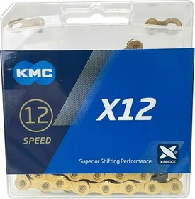 KMC X12 12-fach 126 Glieder Kette gold