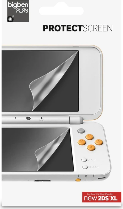 BigBen Nintendo New 2DS XL Dual Screen Protection Kit Bildschirmschutzfolie (DS)