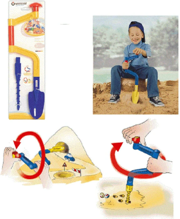 Spielstabil Sandbohrer
