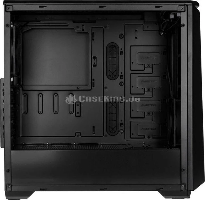 Phanteks Eclipse P400 Tempered Glass Edition, schwarz, Glasfenster