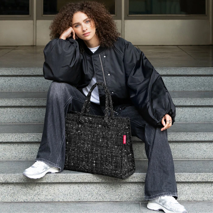 Reisenthel daily Shopper bouclé black