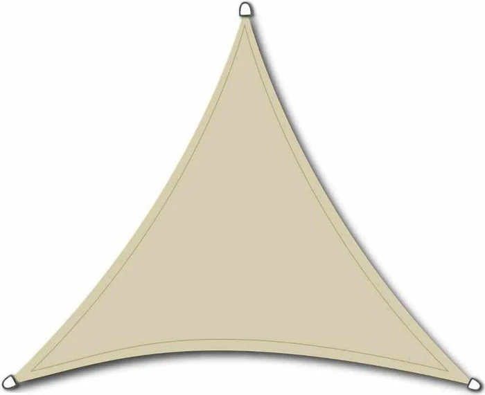 Siena Garden Sonnensegel Solino dreieckig 360cm ecru