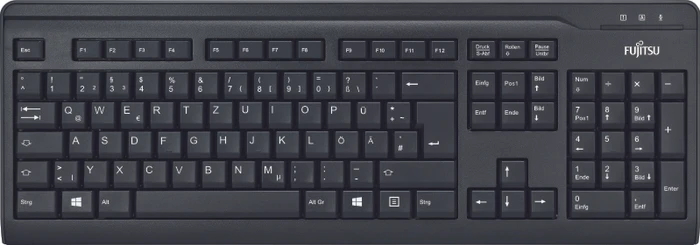 Fujitsu KB410 Keyboard, USB, EN