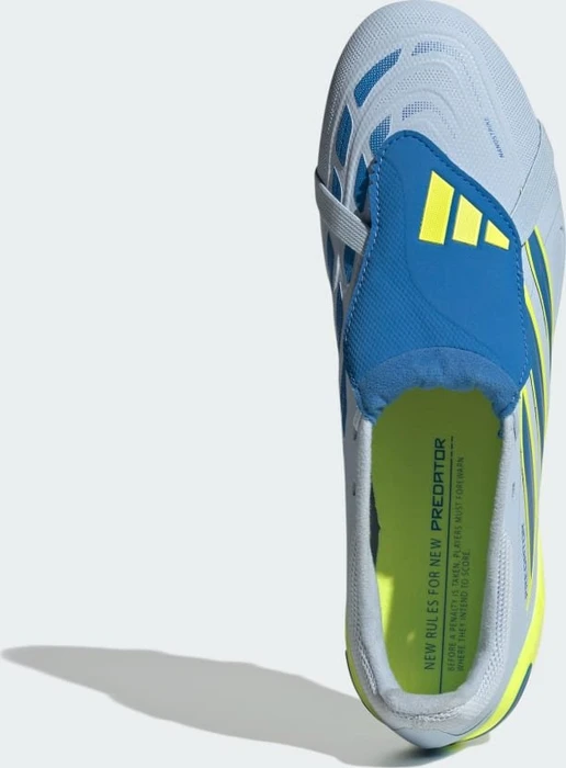 adidas Predator League Fold-Over Tongue FG crystal sky/ray blue/team solar yellow 2