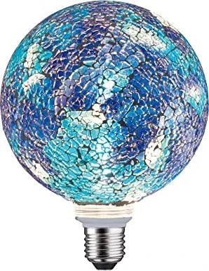 Paulmann Miracle Mosaic Edition LED Globe E27 5W/827 blau