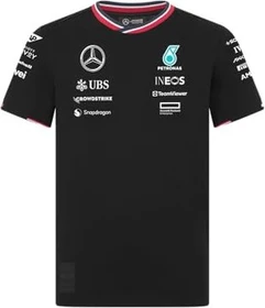 Mercedes-Benz AMG Petronas F1 T-Shirt kurzarm schwarz (Junior)