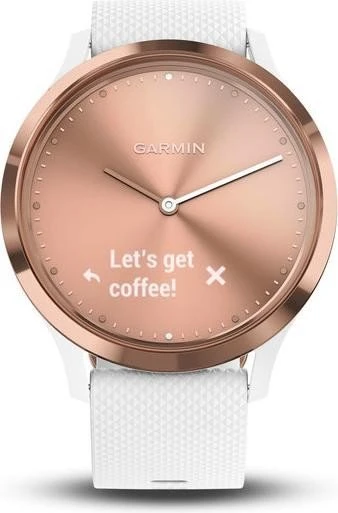 Garmin vivomove HR Aktivitäts-Tracker rosegold/weiß