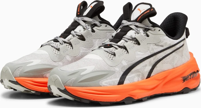 Puma Fast-Trac Nitro 3 smokey gray/flame flicker/puma black (Herren)
