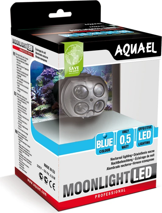 Aquael LED Moonlight, Mondlicht für Aquarien, blau, 1W