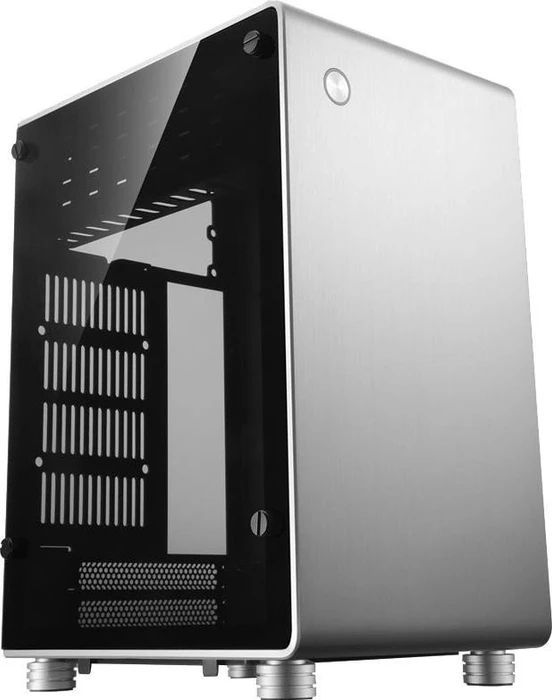 Jonsbo U1 Plus silber, Glasfenster, Mini-ITX
