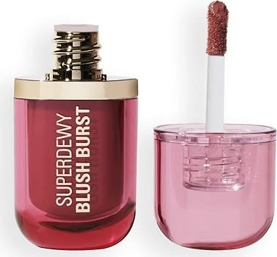 Revolution Beauty Superdewy Liquid Blush Burst rose all day dusty pink, 4.2ml