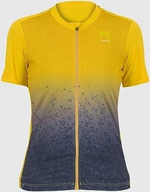 Karpos Verve Evo Trikot kurzarm lemon curry/ombre blue (Damen)
