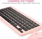 Riitek Rii RKM709 Wireless Keyboard and Mouse Combo, rosa, USB, DE Vorschaubild