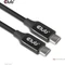 Club 3D USB-C 3.1 Kabel, aktiv, 10Gb/s, 8K60Hz, 60W PD, USB-C 3.1 Stecker auf USB-C 3.1 Stecker, 5m Vorschaubild