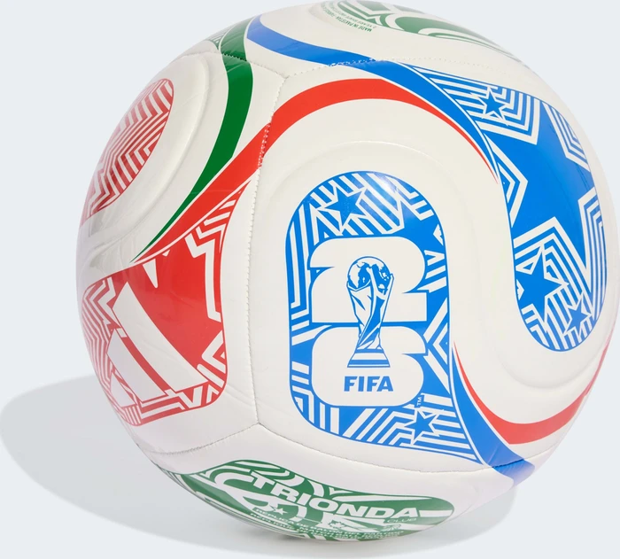 adidas Trionda FIFA WM 2026 Club Fußball white/vivid red/glow blue/green